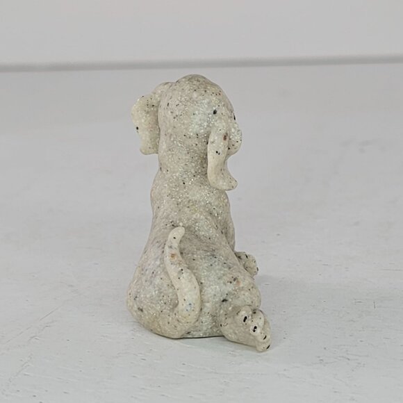 Quarry Critters Puppy Dog Miniature Figurine Second Nature Design - Picture 3 of 8